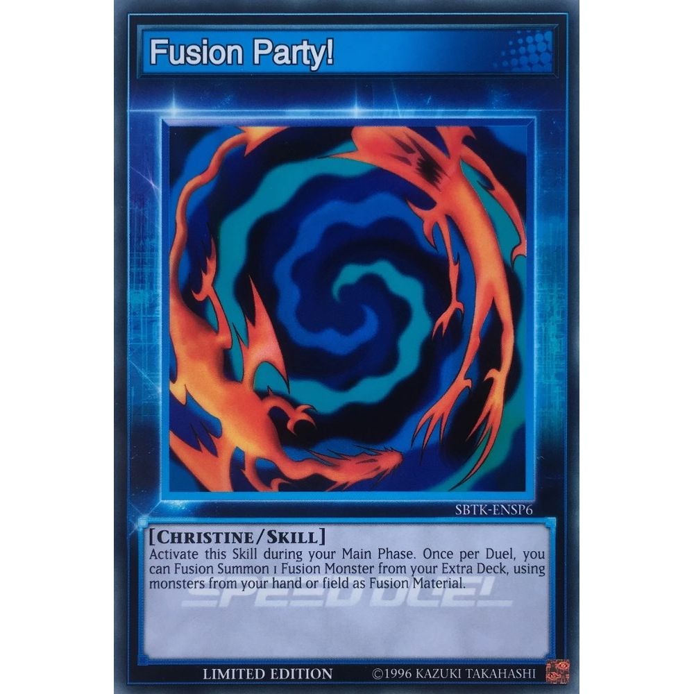 Image for Fusion Party! (SBTK-ENSP6) (SBTK) - YuGiOh