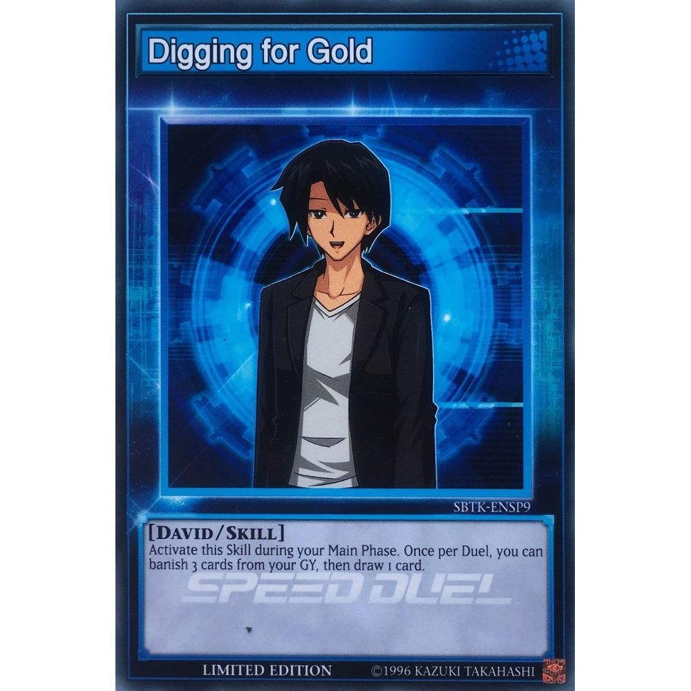 Image for Digging for Gold (SBTK-ENSP9) (SBTK) - YuGiOh