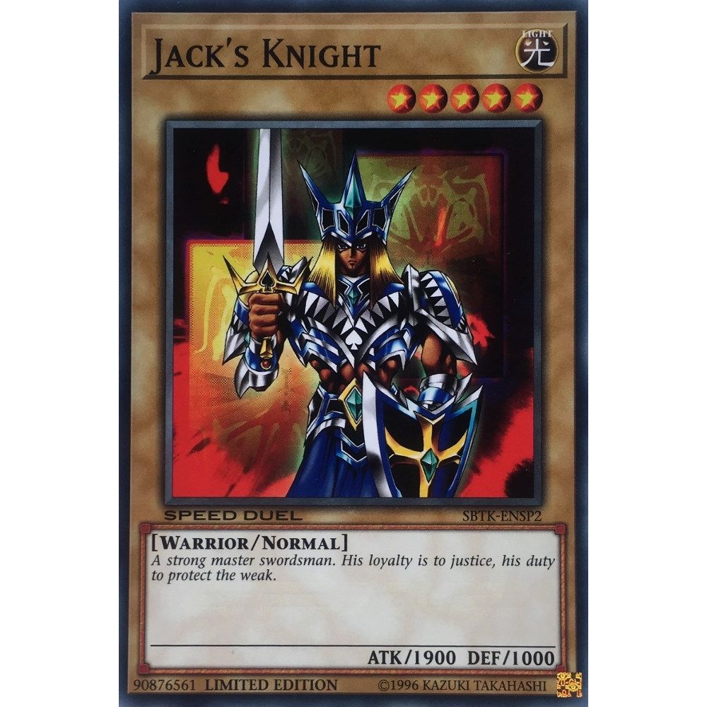 Image for Jack's Knight (SBTK-ENSP2) (SBTK) - YuGiOh