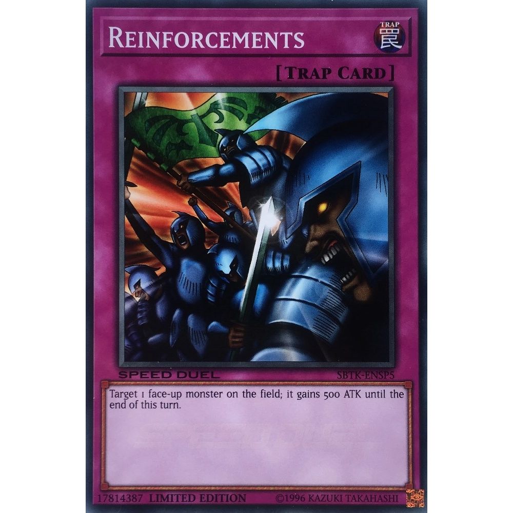 Image for Reinforcements (SBTK-ENSP5) (SBTK) - YuGiOh