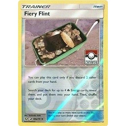 Image for Fiery Flint - 60a/70 (Pokemon League) (060a/070) (PR) - Pokemon