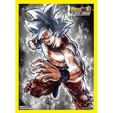 Image for Dragon Ball Super CCG: Colossal Warfare Tournament Prize Card Sleeves - Ultra Instinct Son Goku (50-Pack) - Card Sleeves