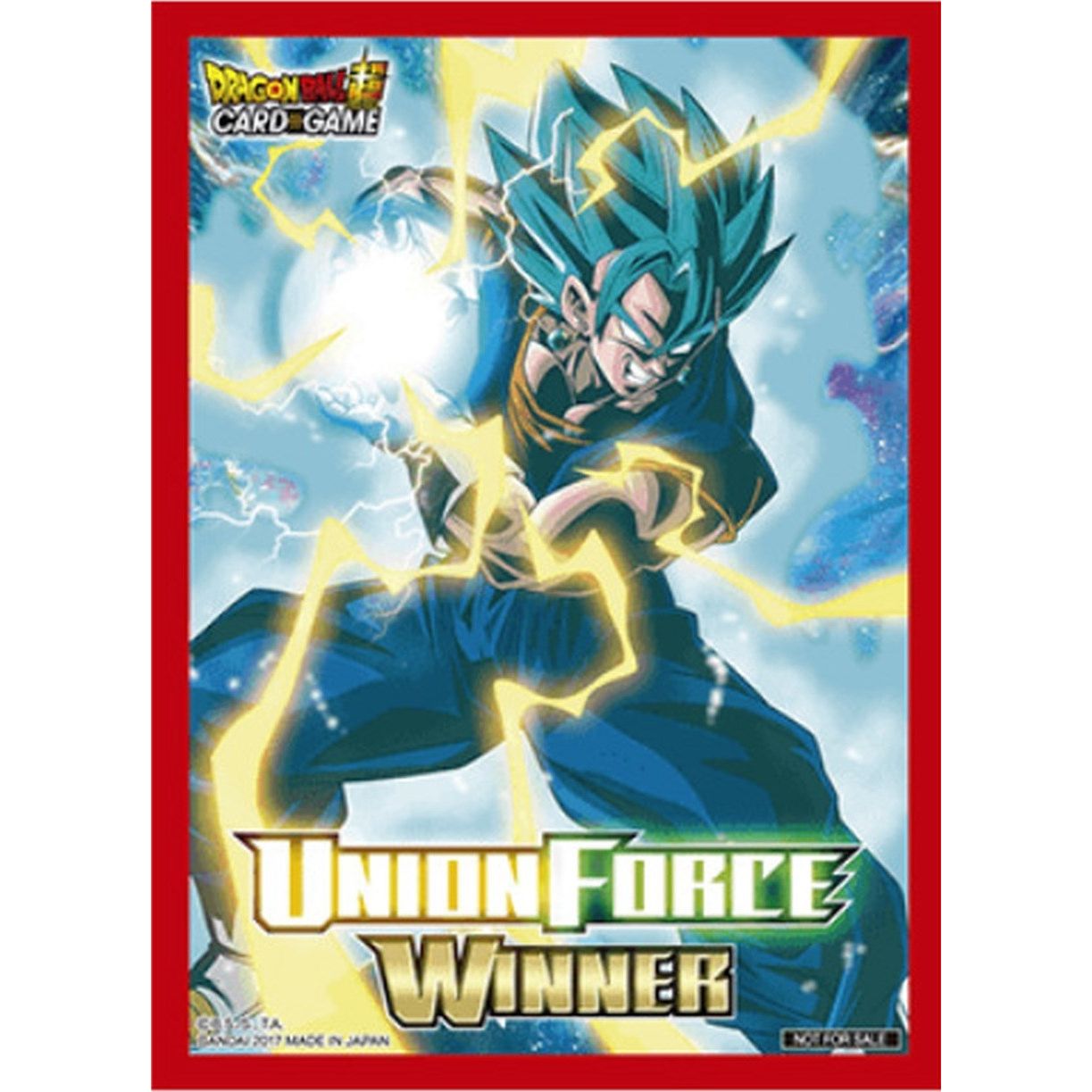 Image for Dragon Ball Super CCG: Union Force Winner Card Sleeves (50-Pack) - Card Sleeves