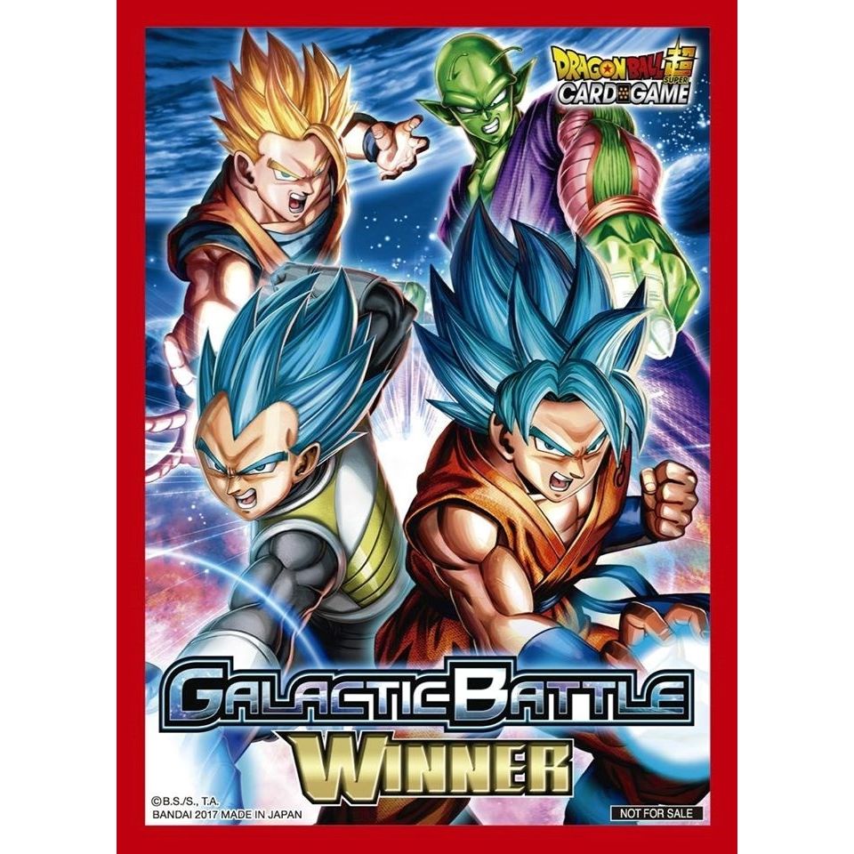 Image for Dragon Ball Super CCG Galactic Battle Winner Card Sleeves (50-Pack) - Card Sleeves