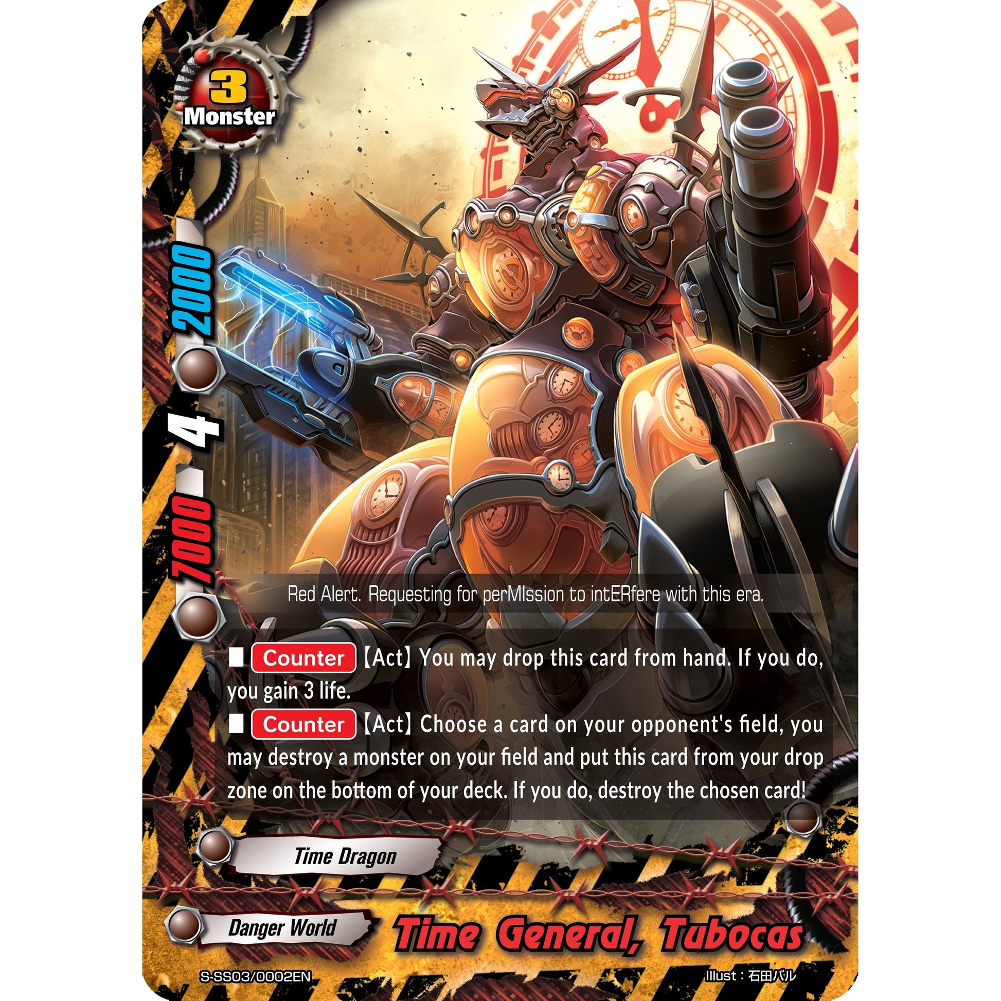 Image for Time General, Tubocas (S-SS03/0002EN) (S-SS03) - Future Card BuddyFight