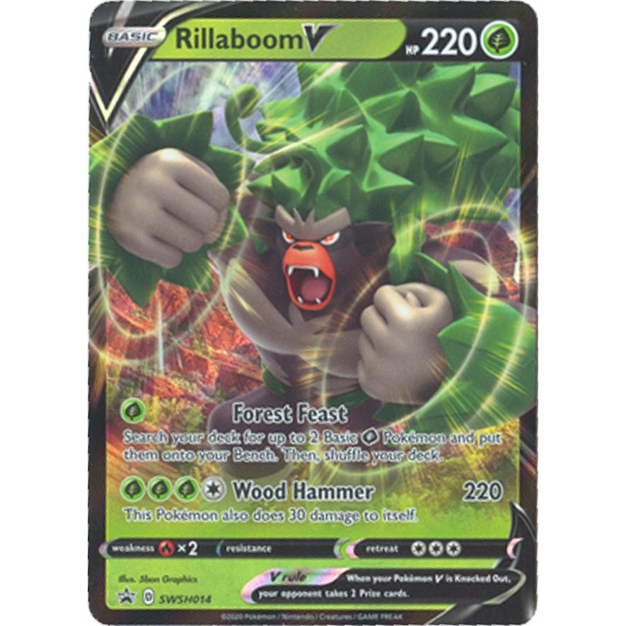 Image for Rillaboom V - SWSH014 (SWSH014) (SWSD) - Pokemon