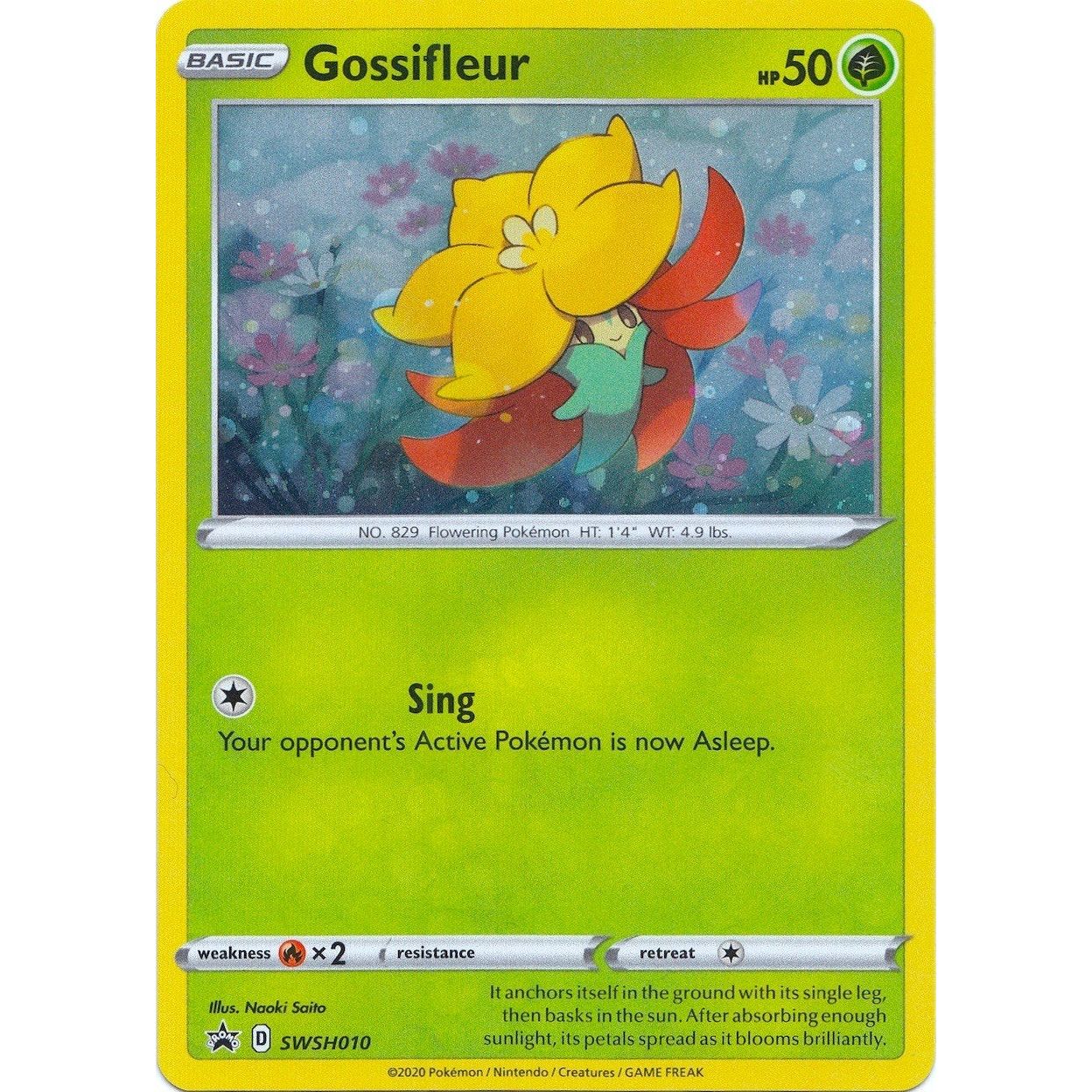 Image for Gossifleur - SWSH010 (SWSH010) (SWSD) - Pokemon