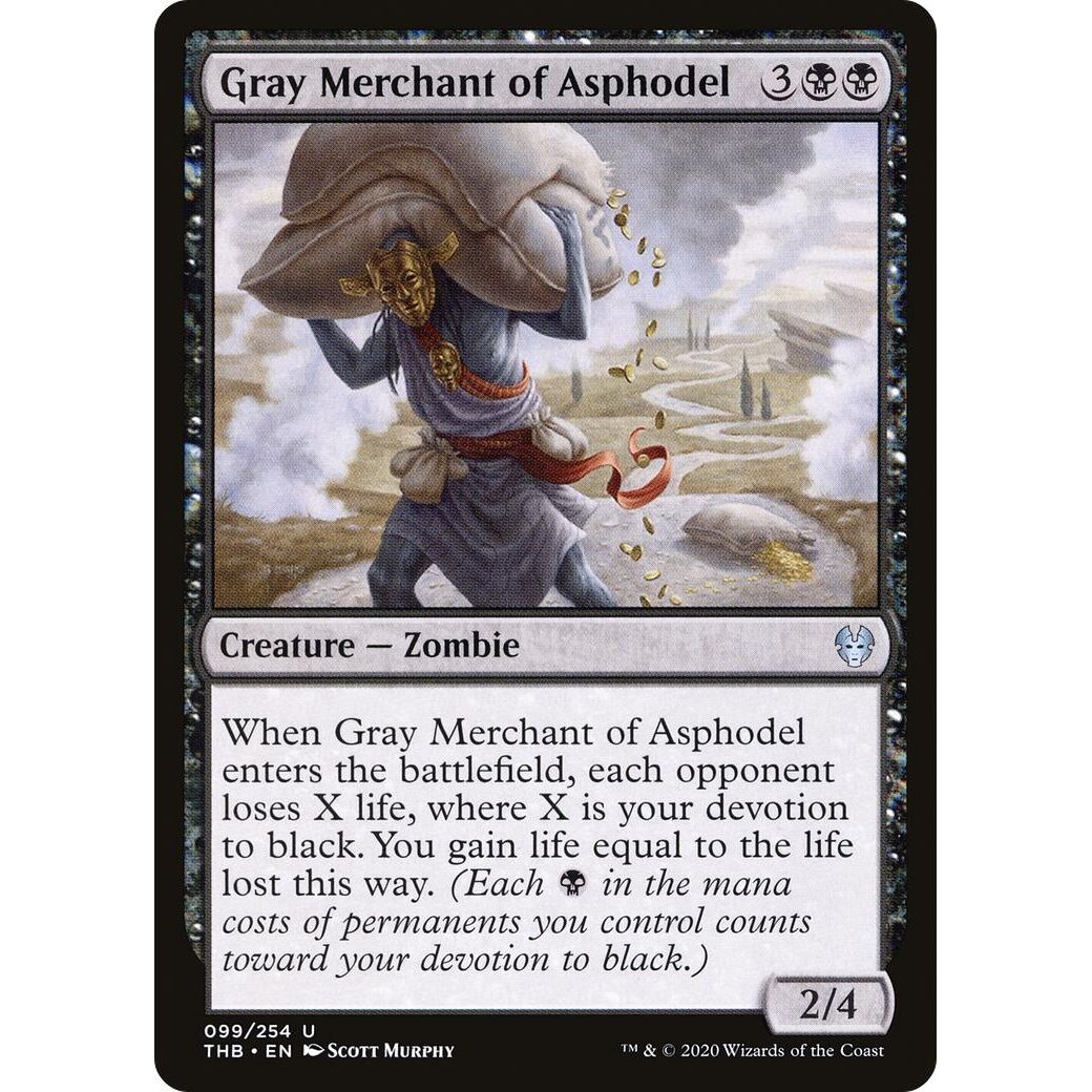 Image for Gray Merchant of Asphodel (99) (THB) - Magic: The Gathering