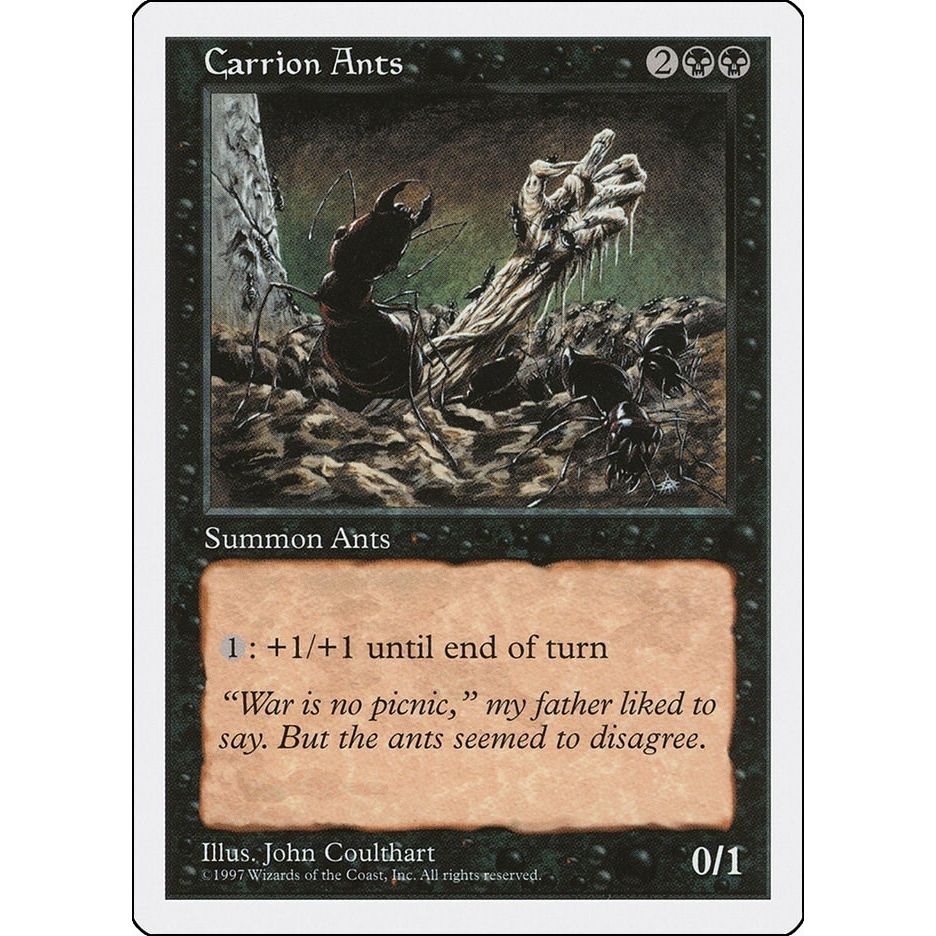 Image for Carrion Ants (5ED) - Magic: The Gathering