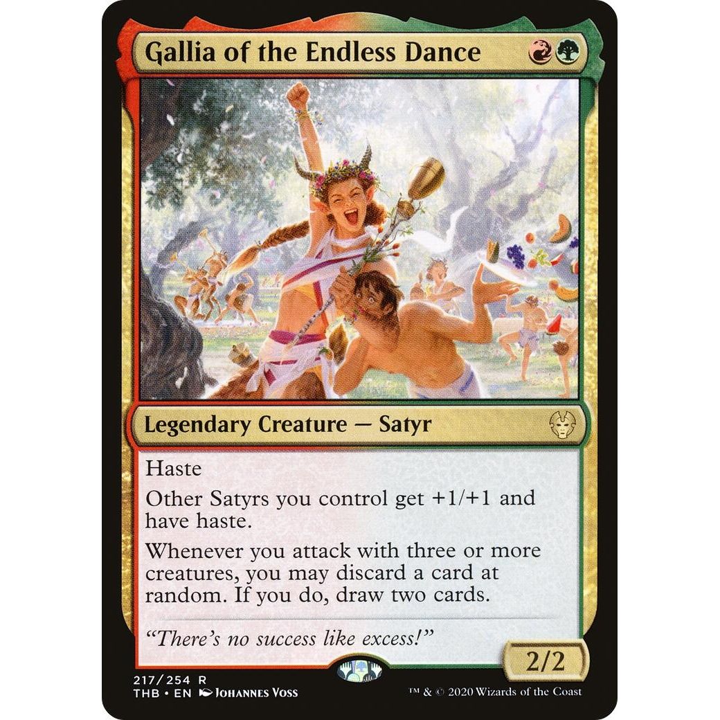 Image for Gallia of the Endless Dance (217) (THB) - Magic: The Gathering