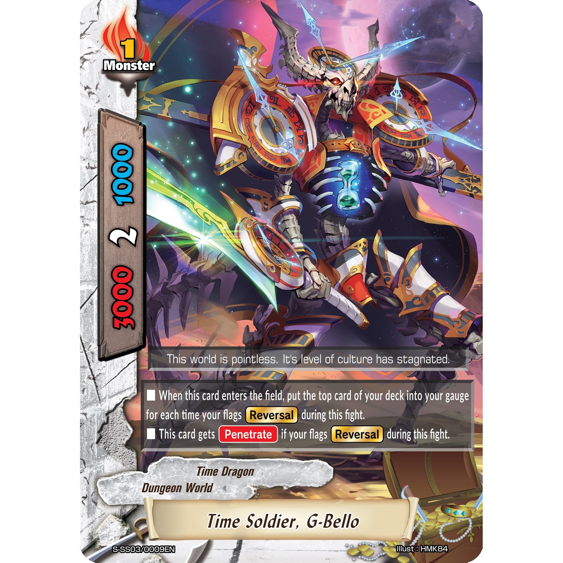 Image for Time Soldier, G-Bello (S-SS03/0009EN) (S-SS03) - Future Card BuddyFight