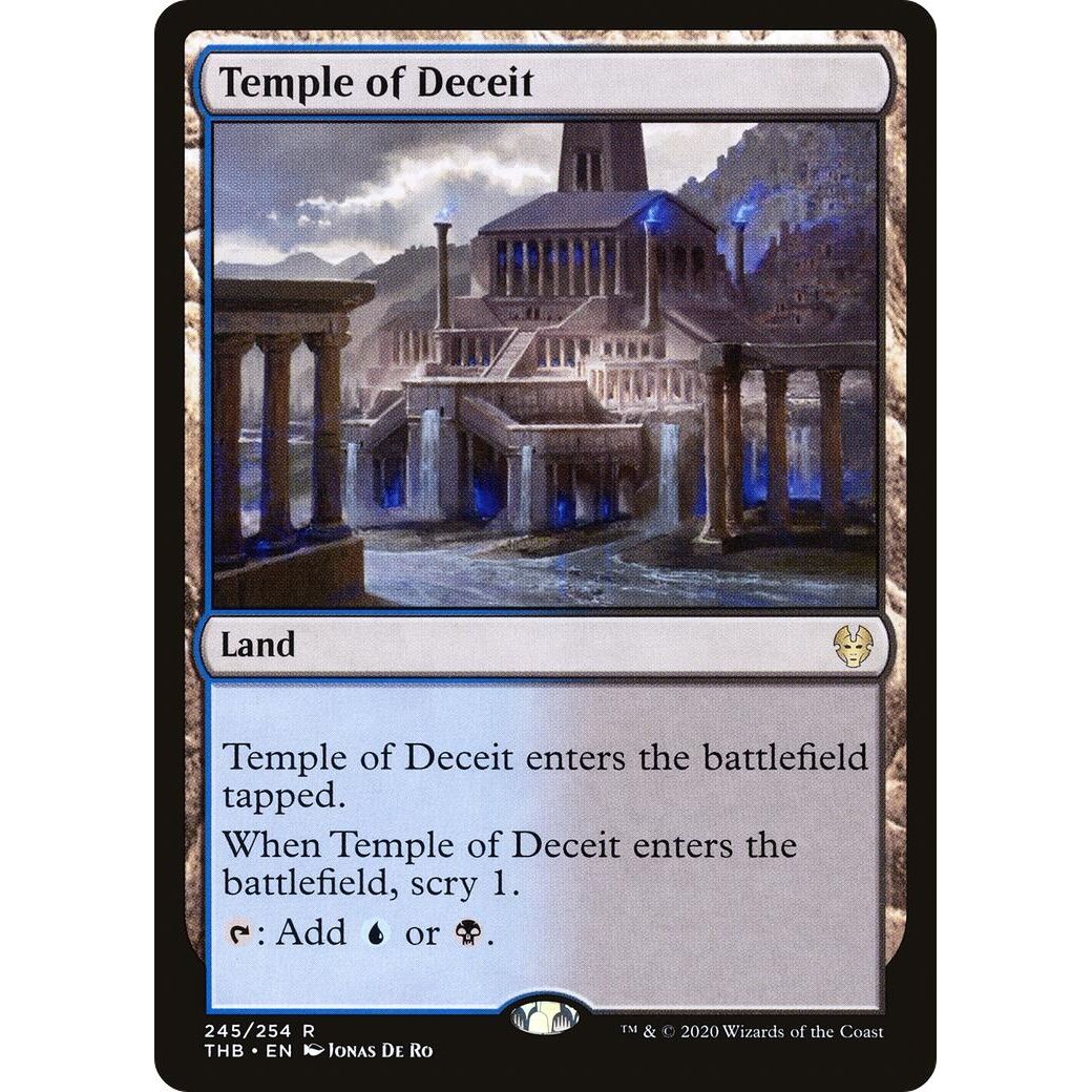 Image for Temple of Deceit (245) (THB) - Magic: The Gathering
