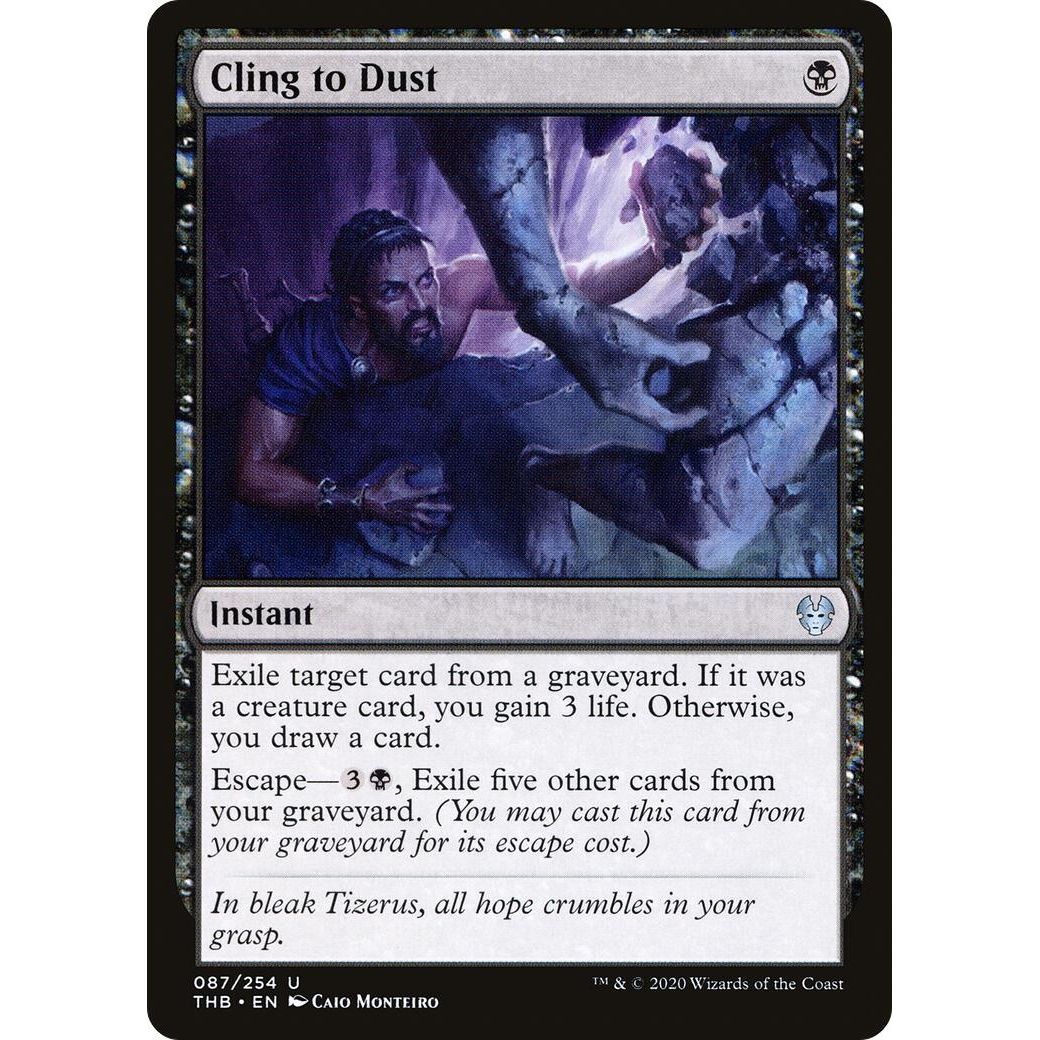 Image for Cling to Dust (87) (THB) - Magic: The Gathering