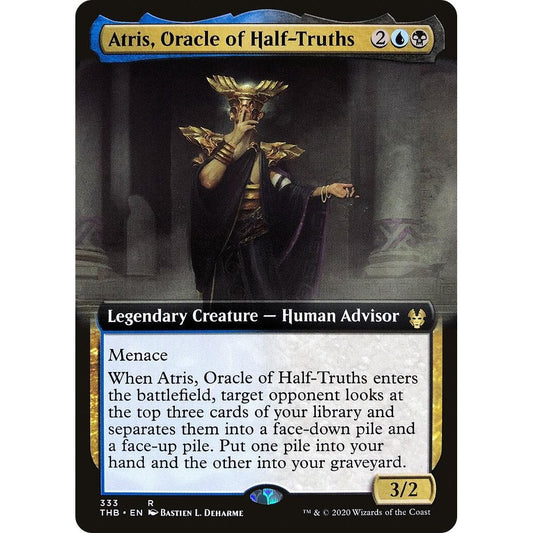 Image for Atris, Oracle of Half-Truths (Extended Art) (333) (THB) - Magic: The Gathering