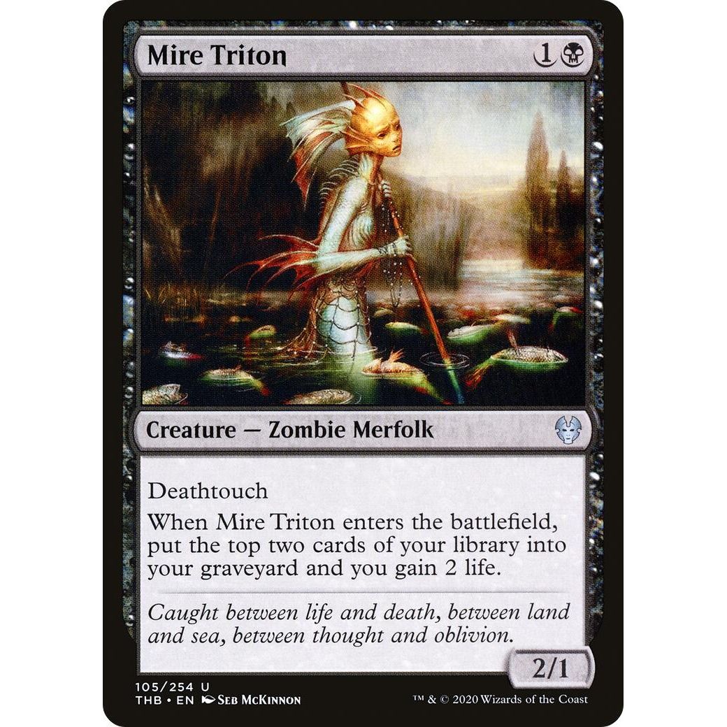 Image for Mire Triton (105) (THB) - Magic: The Gathering
