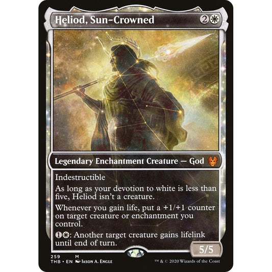 Image for Heliod, Sun-Crowned (Showcase) (259) (THB) - Magic: The Gathering