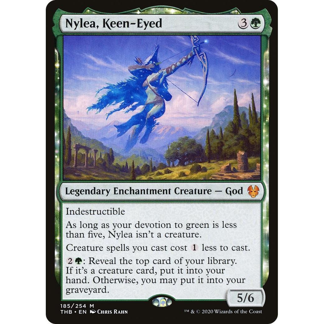 Image for Nylea, Keen-Eyed (185) (THB) - Magic: The Gathering