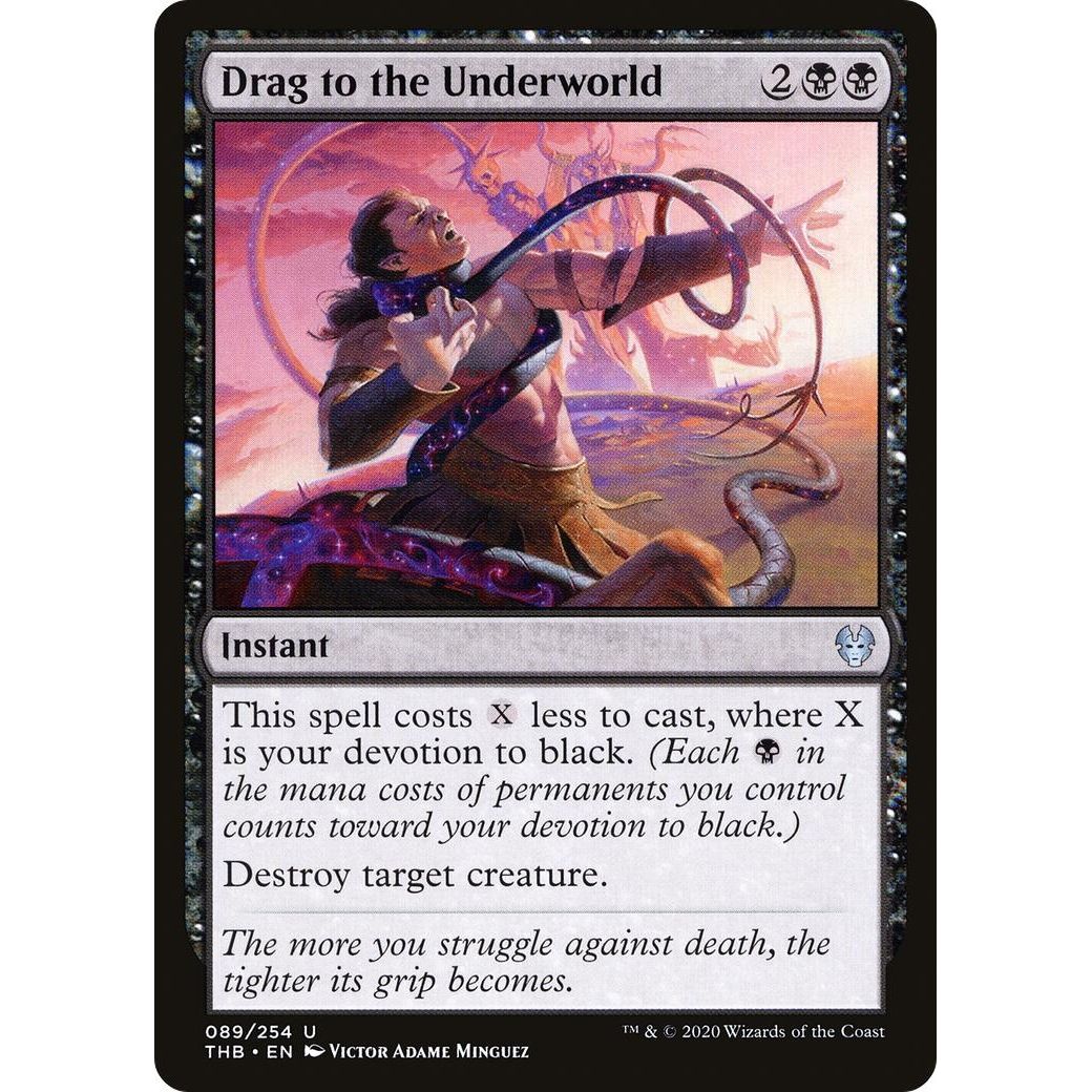 Image for Drag to the Underworld (89) (THB) - Magic: The Gathering