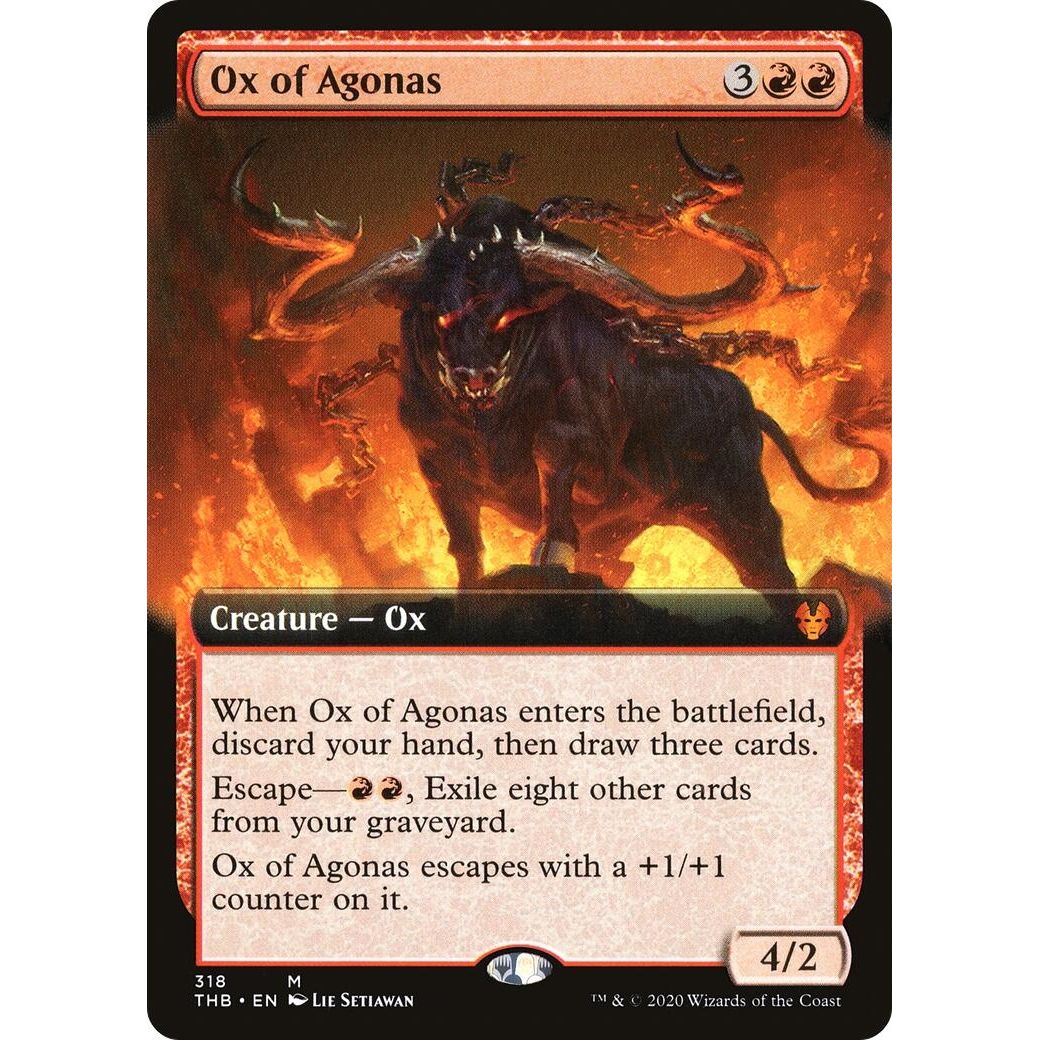 Image for Ox of Agonas (Extended Art) (318) (THB) - Magic: The Gathering