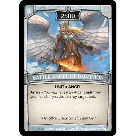 Image for Battle Angel of Dominion (04/25 | 6CON) (CON) - Argent Saga TCG