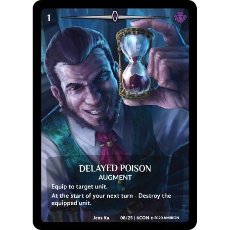 Image for Delayed Poison (Full Art) (08/25 | 6CON) (CON) - Argent Saga TCG