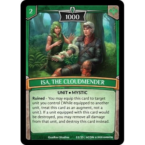 Image for Isa, the Cloudmender (11/25 | 6CON) (CON) - Argent Saga TCG