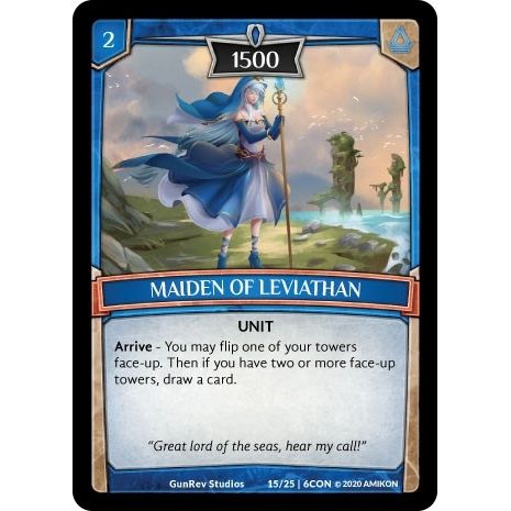 Image for Maiden of Leviathan (15/25 | 6CON) (CON) - Argent Saga TCG