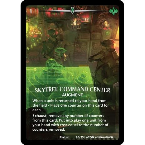 Image for Skytree Command Center (Full Art) (20/25 | 6CON) (CON) - Argent Saga TCG