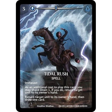 Image for Tidal Rush (Full Art) (22/25 | 6CON) (CON) - Argent Saga TCG