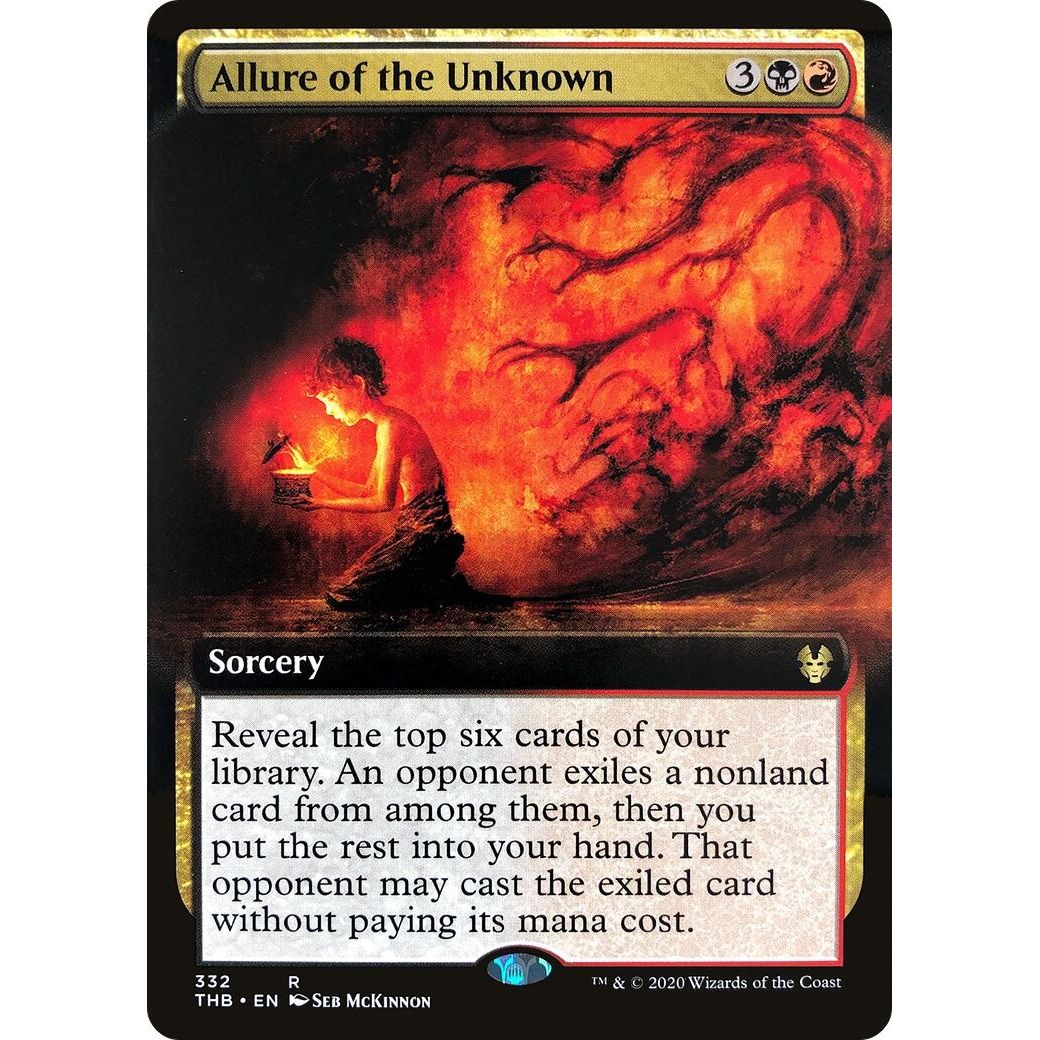 Image for Allure of the Unknown (Extended Art) (332) (THB) - Magic: The Gathering
