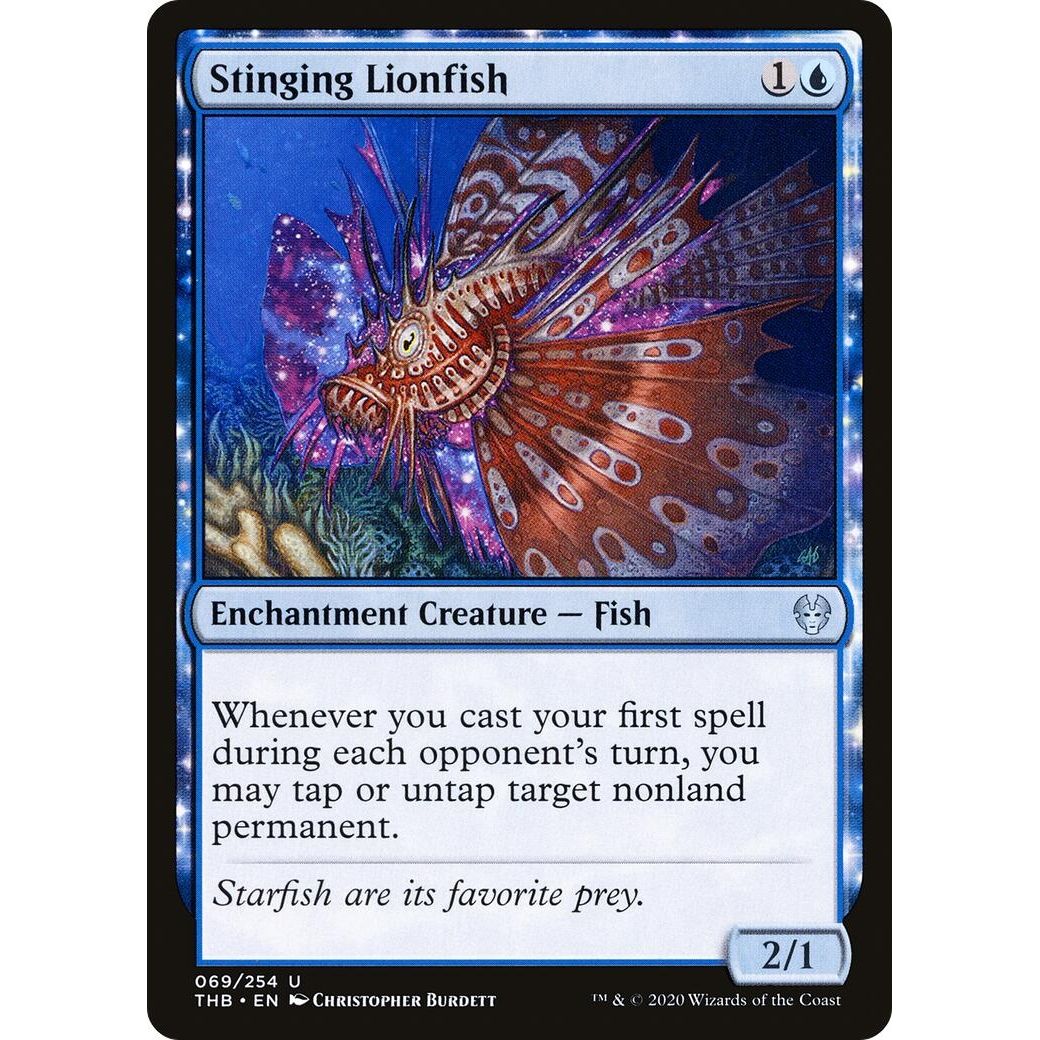 Image for Stinging Lionfish (69) (THB) - Magic: The Gathering
