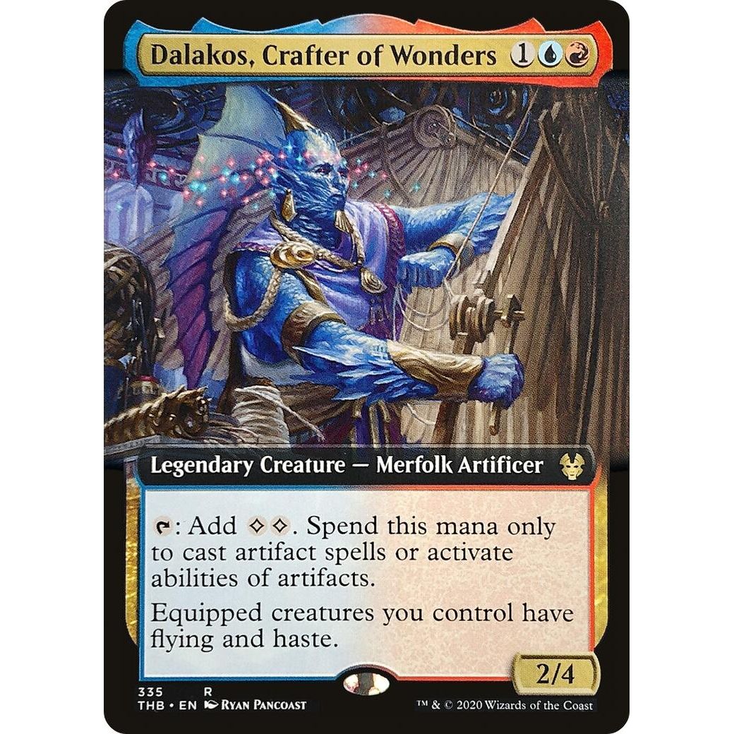 Image for Dalakos, Crafter of Wonders (Extended Art) (335) (THB) - Magic: The Gathering