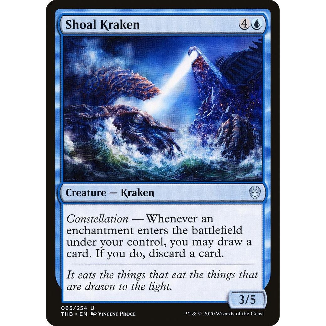 Image for Shoal Kraken (65) (THB) - Magic: The Gathering