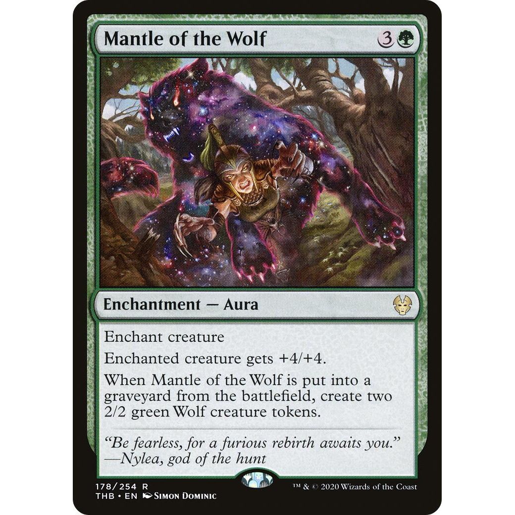 Image for Mantle of the Wolf (178) (THB) - Magic: The Gathering