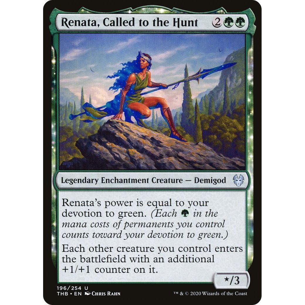 Image for Renata, Called to the Hunt (196) (THB) - Magic: The Gathering