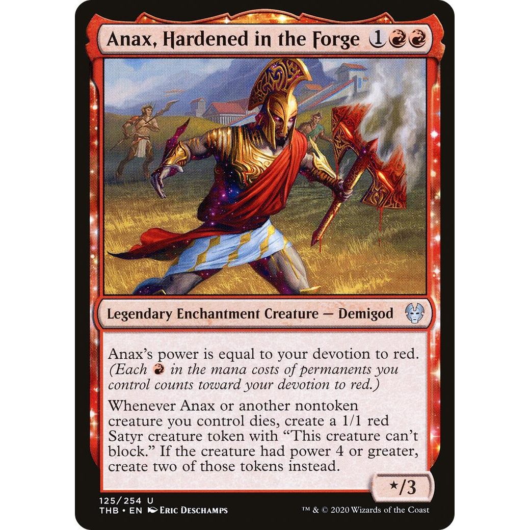 Image for Anax, Hardened in the Forge (125) (THB) - Magic: The Gathering