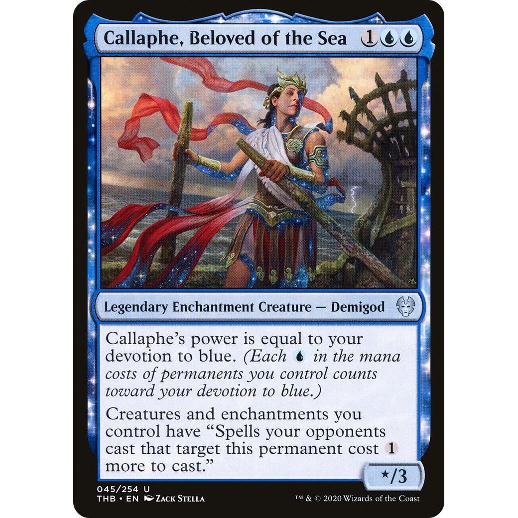 Image for Callaphe, Beloved of the Sea (45) (THB) - Magic: The Gathering