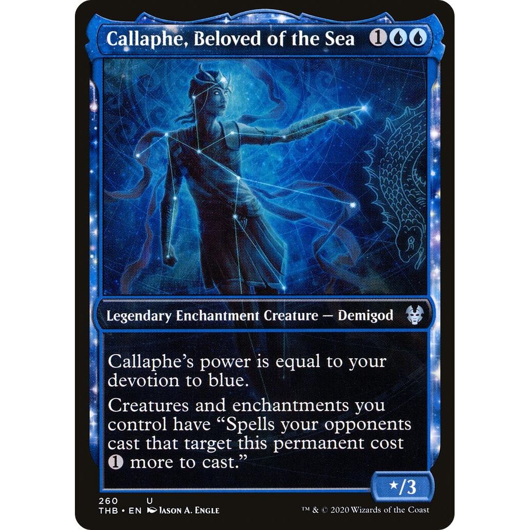 Image for Callaphe, Beloved of the Sea (Showcase) (260) (THB) - Magic: The Gathering