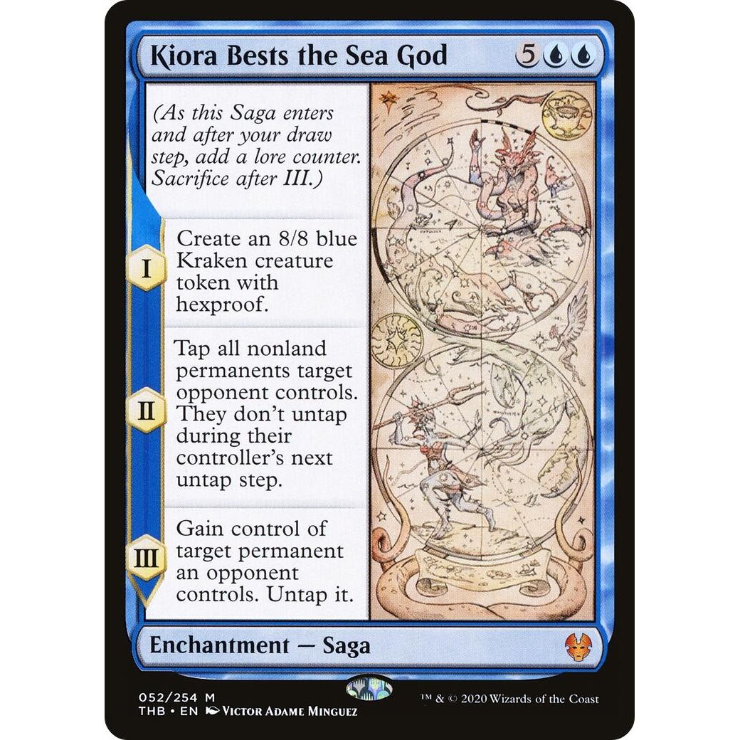 Image for Kiora Bests the Sea God (52) (THB) - Magic: The Gathering