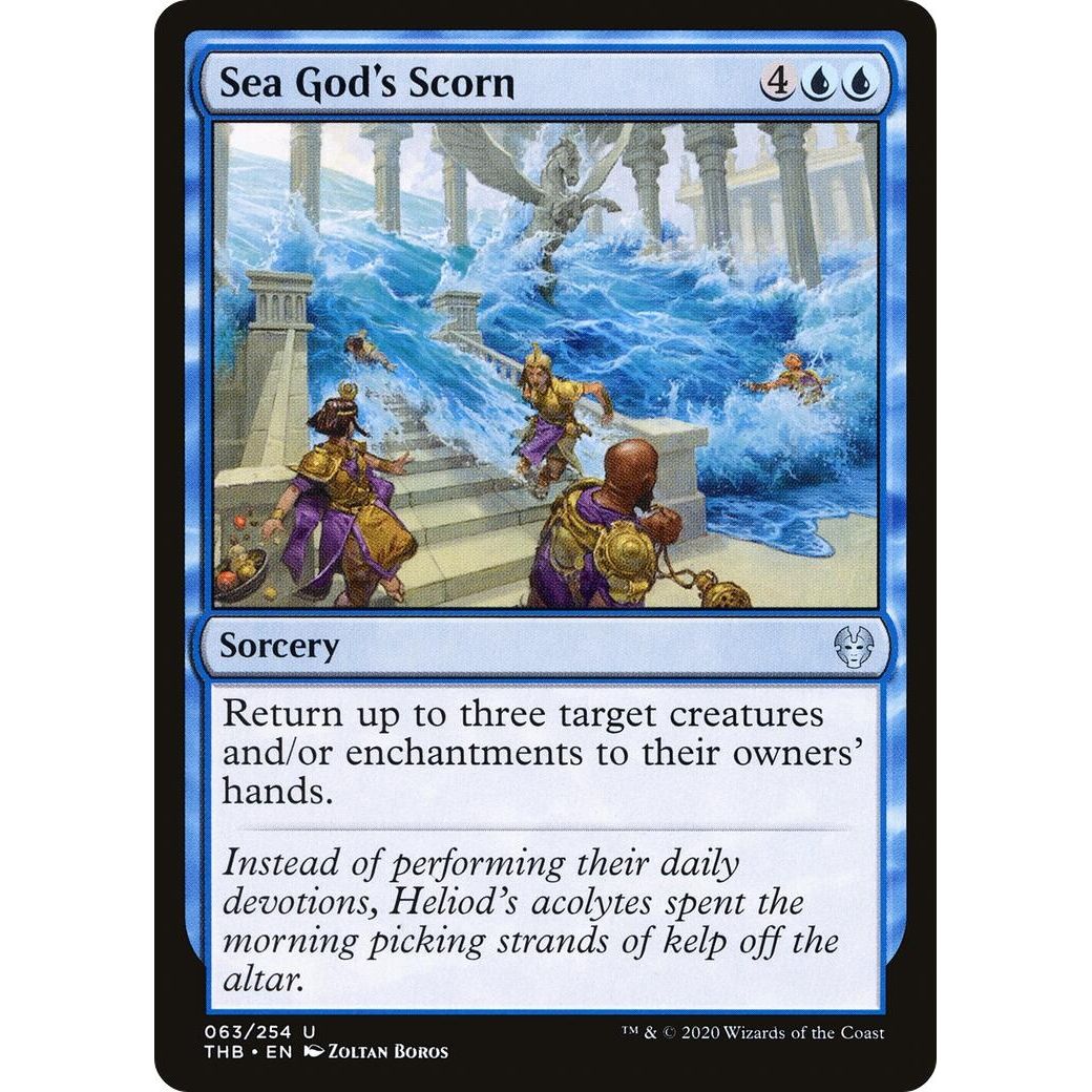 Image for Sea God's Scorn (63) (THB) - Magic: The Gathering