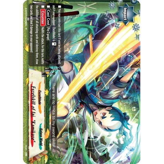 Image for Excelskill of Iai, "Kamikaze" (S-BT07/0029EN) (S-BT07) - Future Card BuddyFight