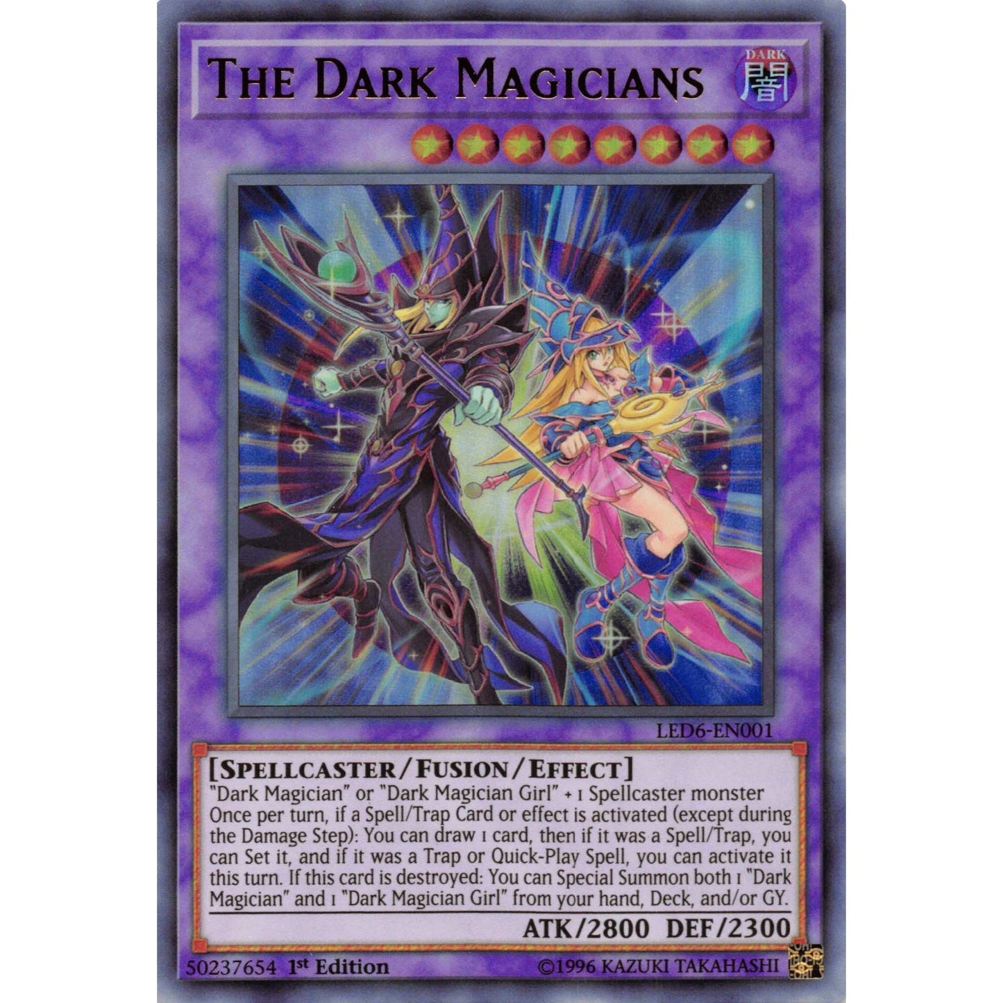 Image for The Dark Magicians (LED6-EN001) (LED6) - YuGiOh