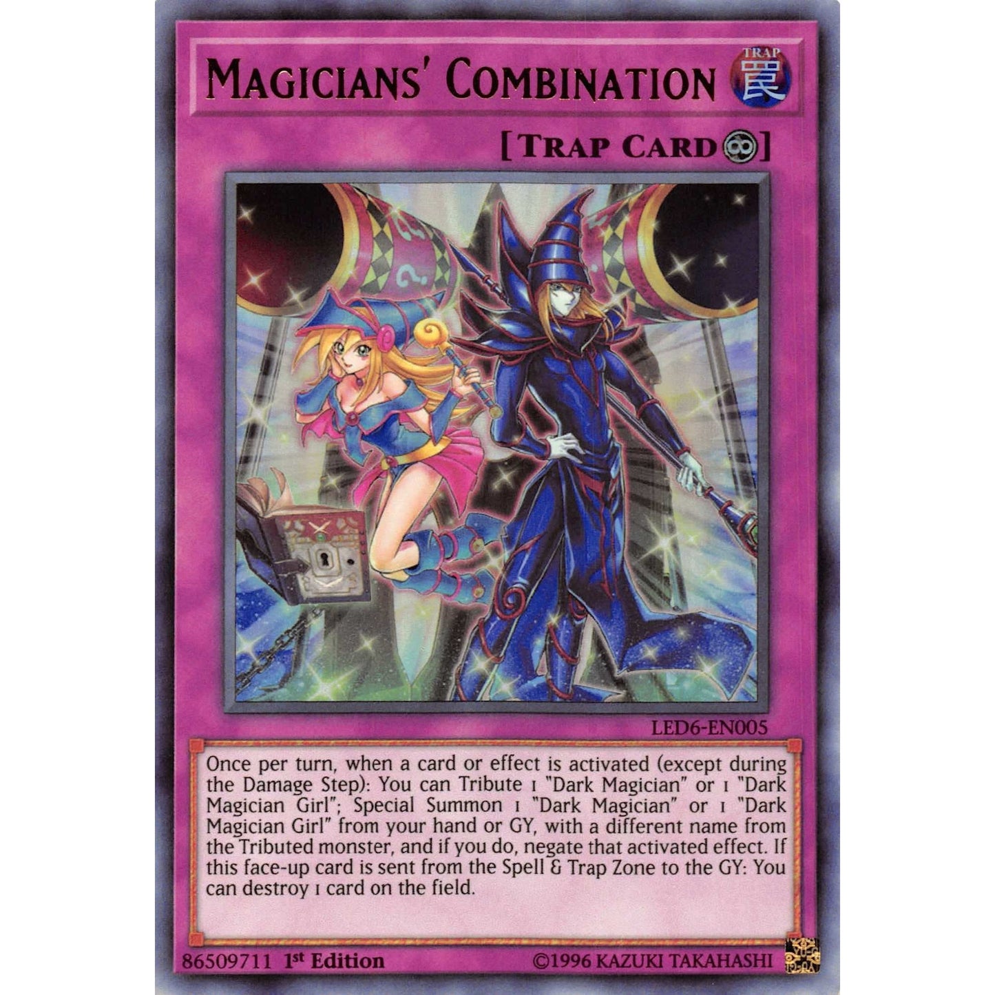 Image for Magicians' Combination (LED6-EN005) (LED6) - YuGiOh