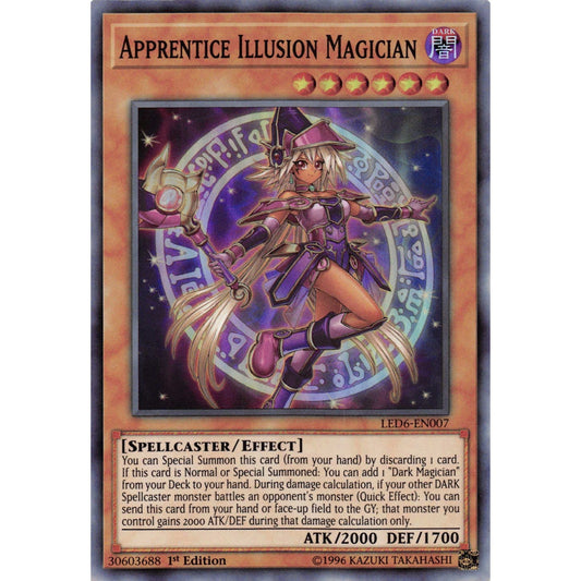 Image for Apprentice Illusion Magician (LED6-EN007) (LED6) - YuGiOh