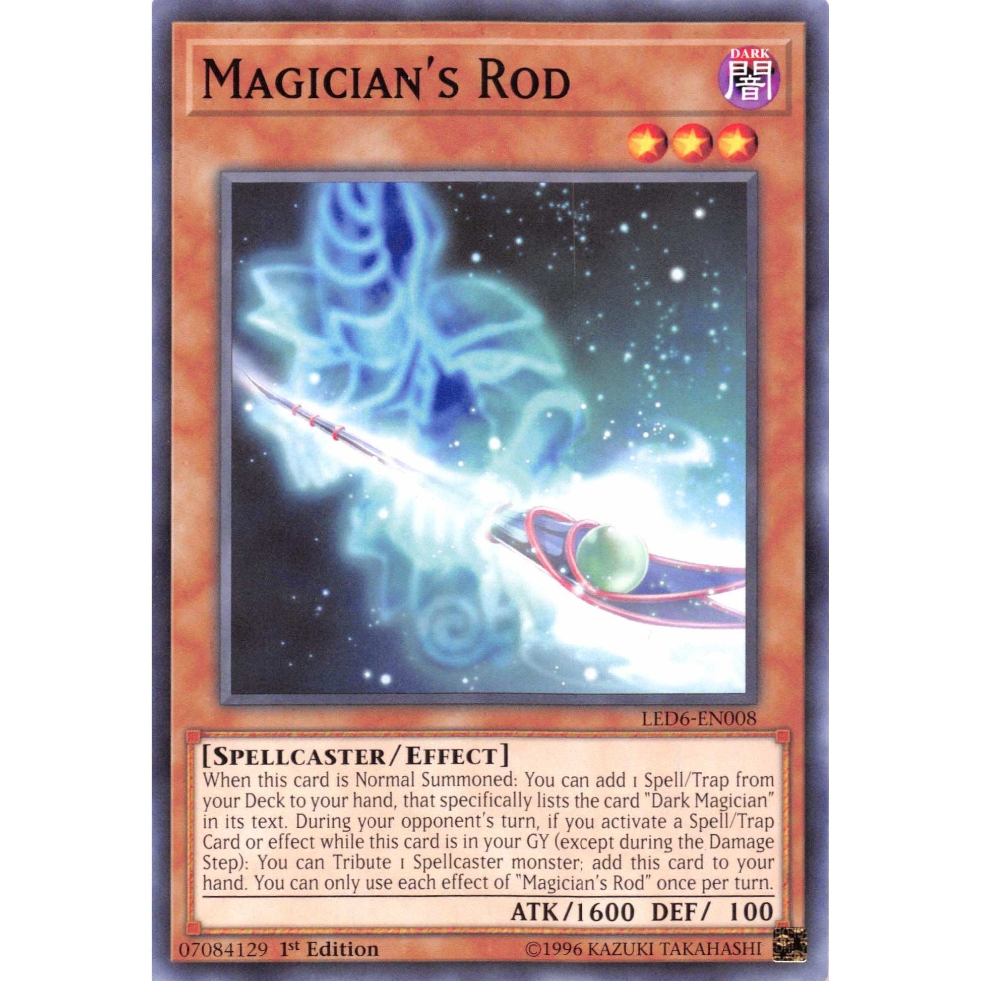 Image for Magician's Rod (LED6-EN008) (LED6) - YuGiOh