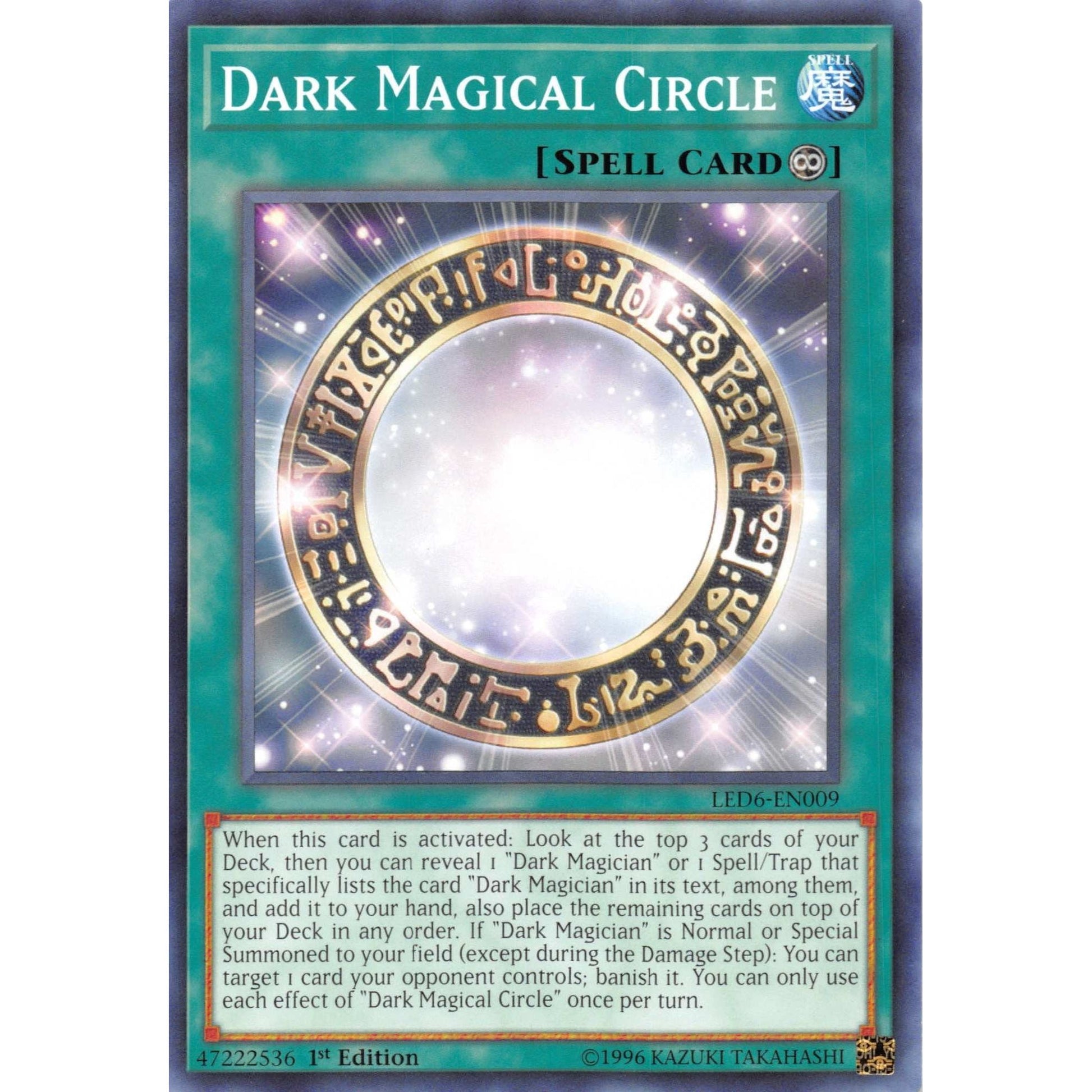 Image for Dark Magical Circle (LED6-EN009) (LED6) - YuGiOh