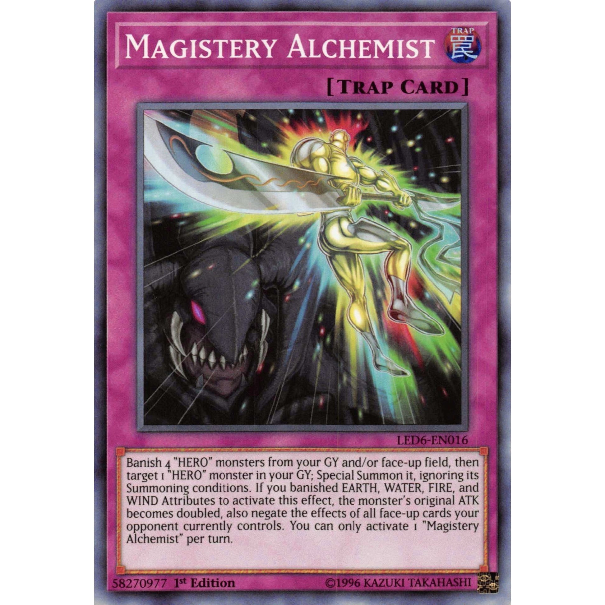 Image for Magistery Alchemist (LED6-EN016) (LED6) - YuGiOh