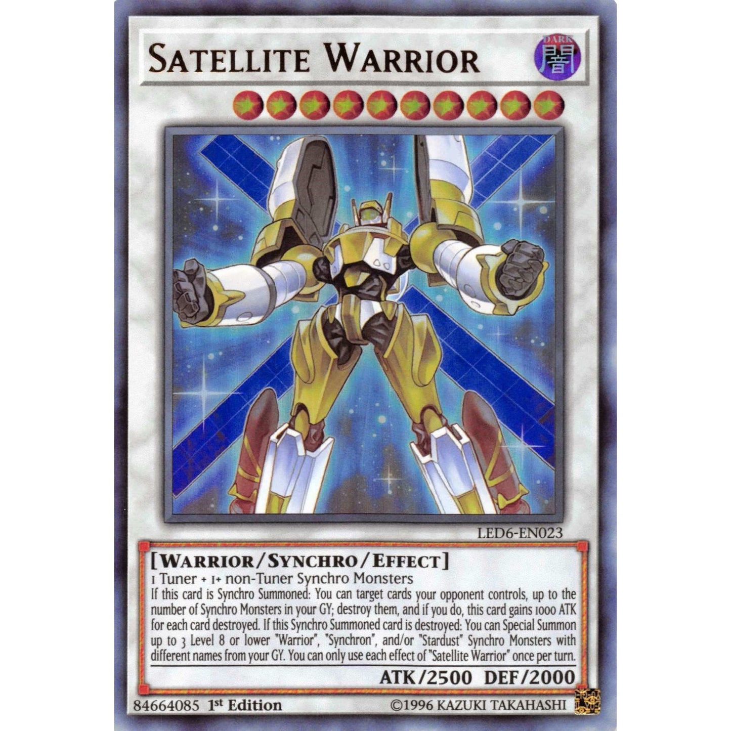 Image for Satellite Warrior (LED6-EN023) (LED6) - YuGiOh