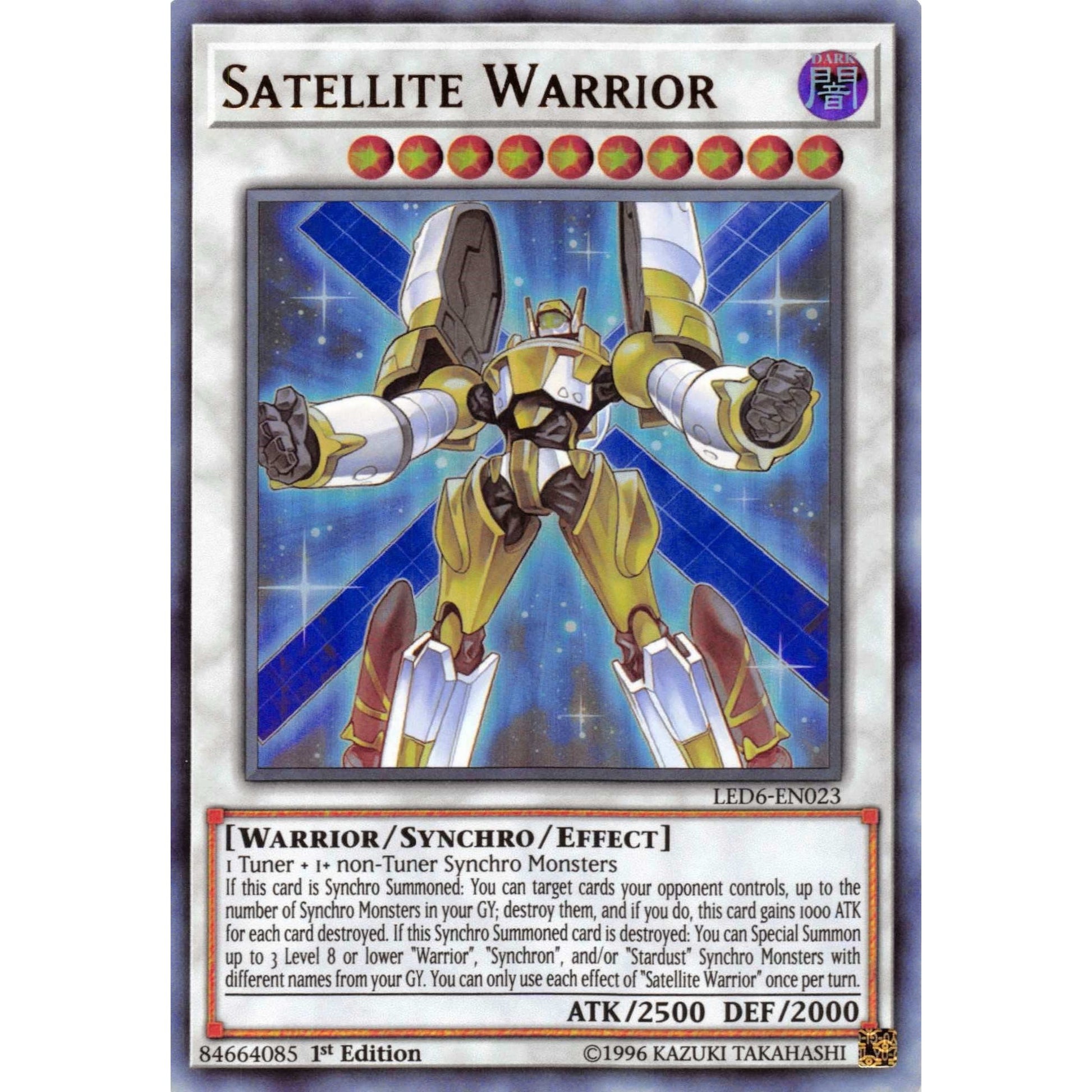 Image for Satellite Warrior (LED6-EN023) (LED6) - YuGiOh