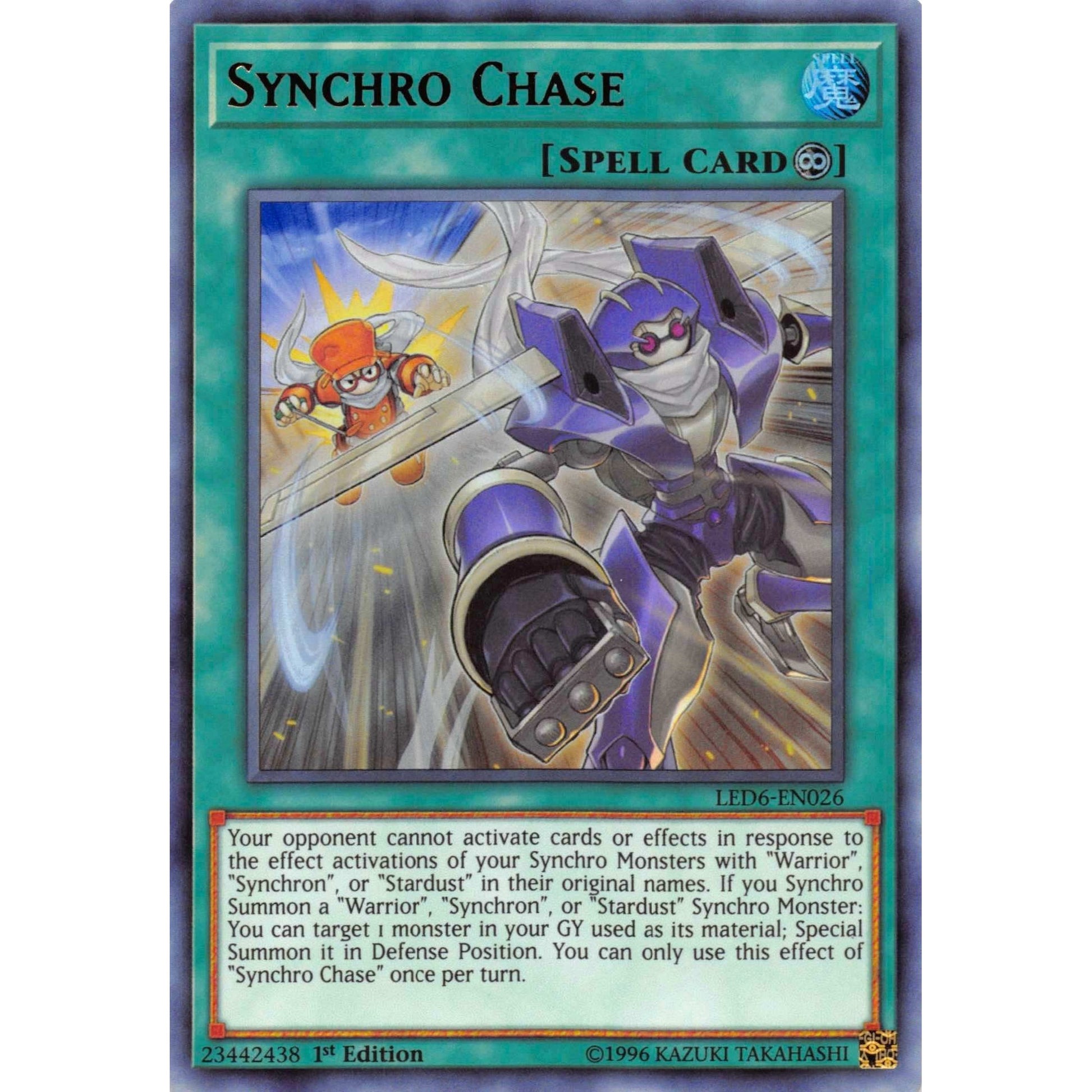 Image for Synchro Chase (LED6-EN026) (LED6) - YuGiOh